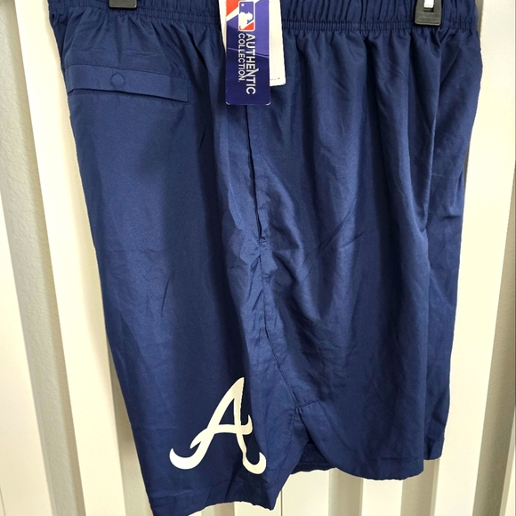 Atlanta Braves MLB Nike Authentic Collection Dri-Fit Performance Shorts Large
